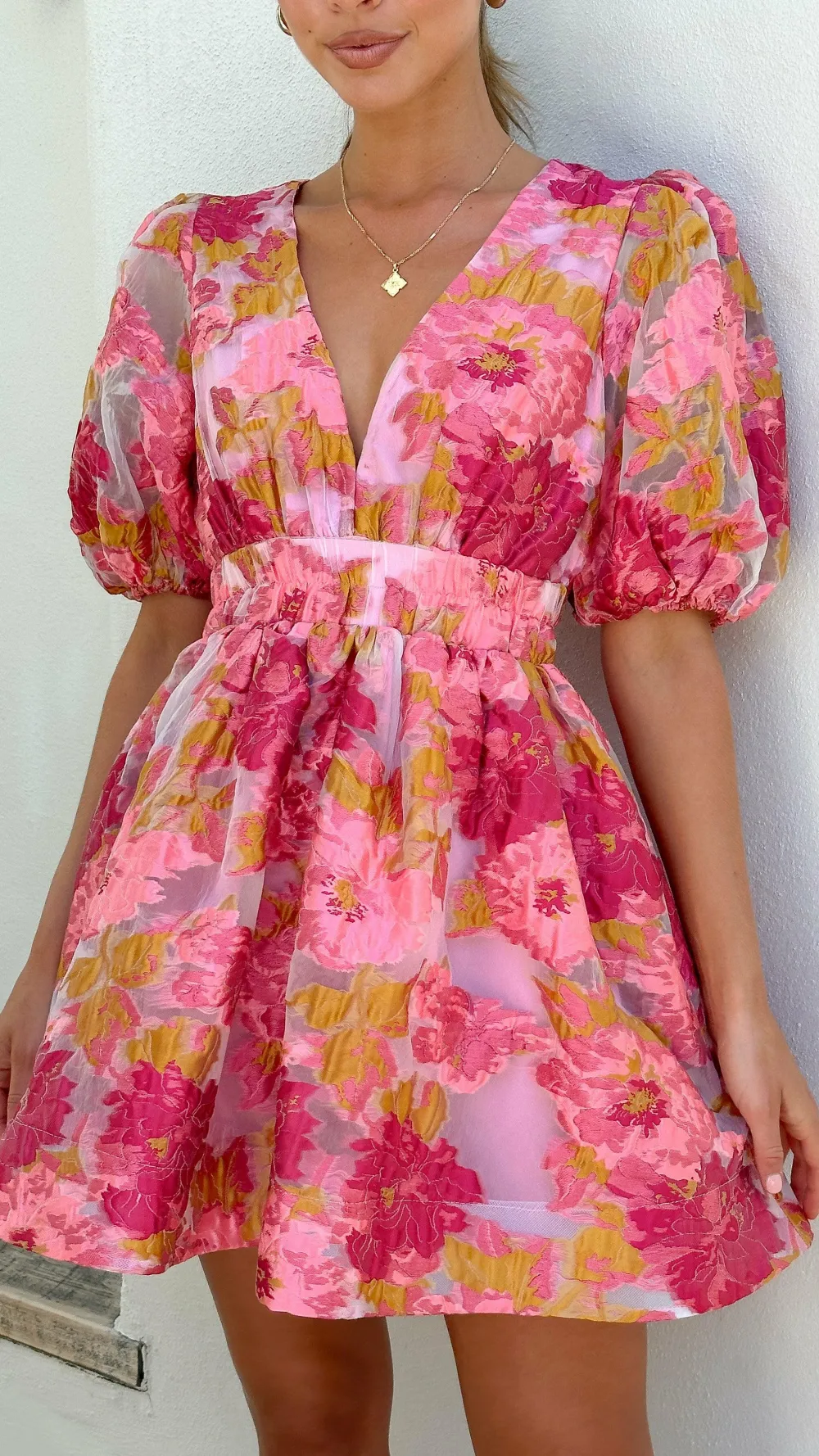 LILYWHYT Dresses|Mini^Abel Mini Dress - Pink