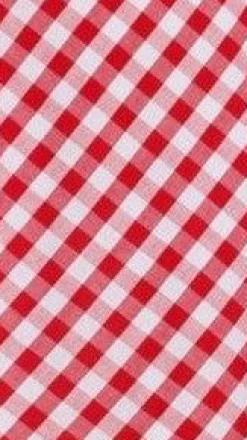 LILYWHYT Sale Dresses^Abia Mini Dress - White/ Red Check
