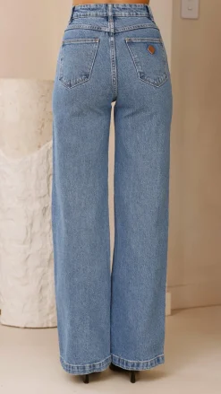 Abrand The Denim Edit|Jeans^94 High & Wide Jeans - Debbie