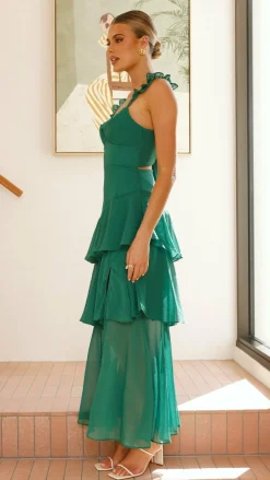 SASHA (BNE) Sale Dresses^Achelle Maxi Dress - Forest Green