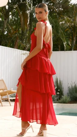 SASHA (BNE) Sale Dresses^Achelle Maxi Dress - Red