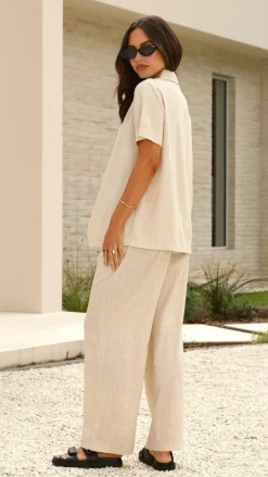 YH AND CO Sets|Bottoms^Adelais Pants - Beige