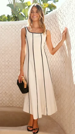 Fashion Allied Sale Dresses^Adelina Maxi Dress - Oatmeal