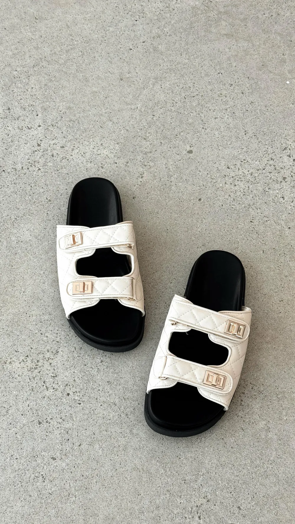 Billini Billini^Ailee Sandal - Bone / Black