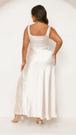 LILYWHYT Mon Cheri|Dresses^Alaria Maxi Dress - Champagne