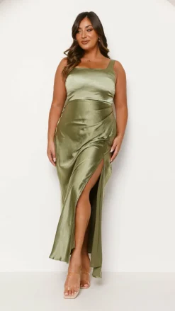 LILYWHYT Mon Cheri|Dresses^Alaria Maxi Dress - Olive