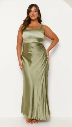 LILYWHYT Mon Cheri|Dresses^Alaria Maxi Dress - Olive