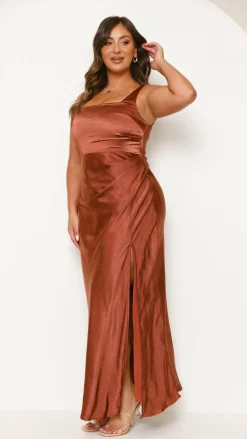 LILYWHYT Mon Cheri|Dresses^Alaria Maxi Dress - Rust