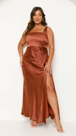LILYWHYT Mon Cheri|Dresses^Alaria Maxi Dress - Rust