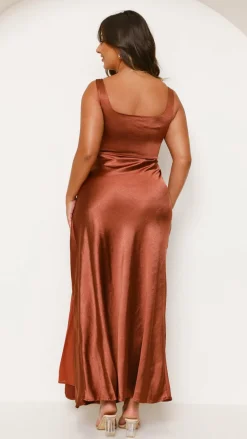 LILYWHYT Mon Cheri|Dresses^Alaria Maxi Dress - Rust