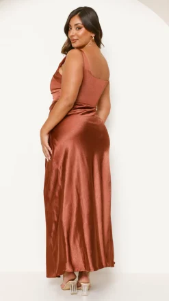 LILYWHYT Mon Cheri|Dresses^Alaria Maxi Dress - Rust