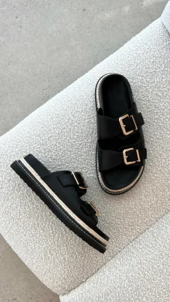 Billini Billini|Sandals & Slides^Alder Slide - Black