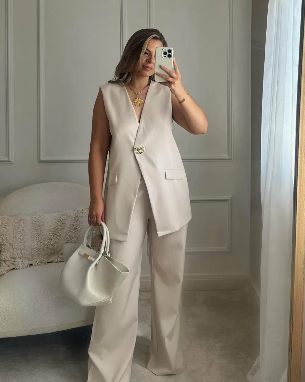 SASHA (BNE) Sets|Tops^Alina Vest - Beige