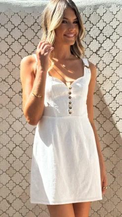 LILYWHYT Sale Dresses^Allura Mini Dress - White