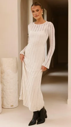 Pink Diamond Sale Dresses^Allure Maxi Dress - Beige