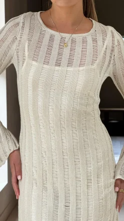 Pink Diamond Sale Dresses^Allure Maxi Dress - Beige