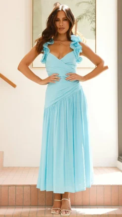 SASHA (BNE) Sale Dresses^Alma Maxi Dress - Blue