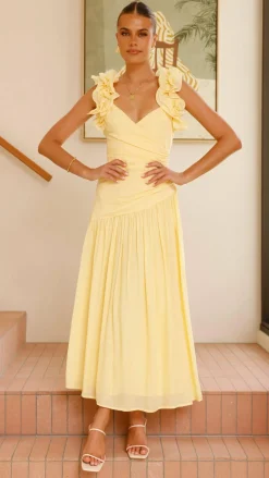 SASHA (BNE) Sale Dresses^Alma Maxi Dress - Yellow