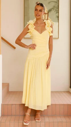 SASHA (BNE) Sale Dresses^Alma Maxi Dress - Yellow