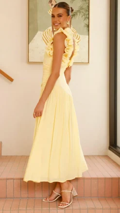 SASHA (BNE) Sale Dresses^Alma Maxi Dress - Yellow
