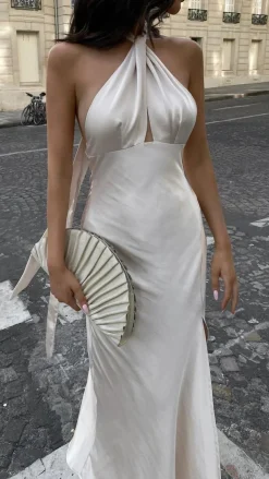 LILYWHYT Mon Cheri|Dresses^Amalia Maxi Dress - Champagne