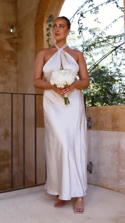 LILYWHYT Mon Cheri|Dresses^Amalia Maxi Dress - Champagne