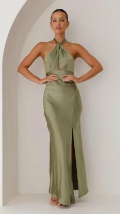 LILYWHYT Mon Cheri|Dresses^Amalia Maxi Dress - Olive
