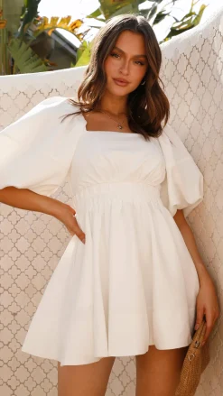 Main St Sale Dresses^Amayah Mini Dress - White