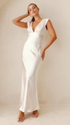 SASHA (BNE) Mon Cheri|Dresses^Amelia Maxi Dress - Champagne