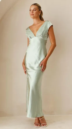 SASHA (BNE) Mon Cheri|Dresses^Amelia Maxi Dress - Sage