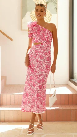 SASHA (BNE) Sale Dresses^Amina Maxi Dress - Pink Floral