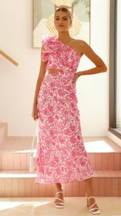 SASHA (BNE) Sale Dresses^Amina Maxi Dress - Pink Floral