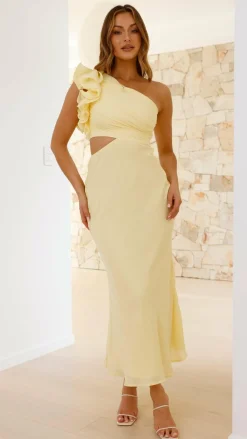SASHA (BNE) Sale Dresses^Amina Maxi Dress - Yellow