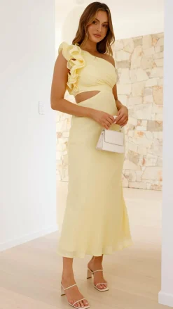 SASHA (BNE) Sale Dresses^Amina Maxi Dress - Yellow
