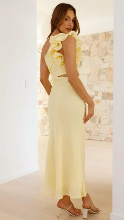 SASHA (BNE) Sale Dresses^Amina Maxi Dress - Yellow