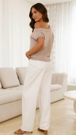Fashion Allied Knit Tops|Knitwear^Amiri Top - Natural