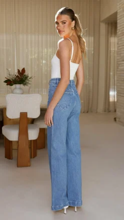 Luvalot Tops^Amos Bodysuit - White