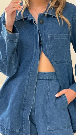 Pink Diamond The Denim Edit|Jeans^Amy Pants - Dark Denim