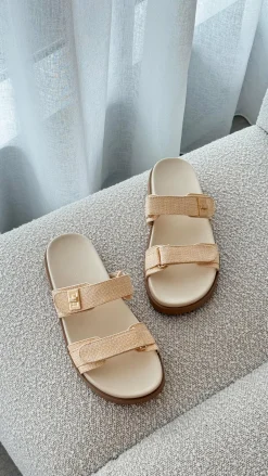 Billini Billini|Sandals & Slides^Amylee Slide - Cream Raffia
