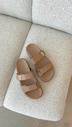 Billini Billini|Sandals & Slides^Amylee Slide - Light Cashew