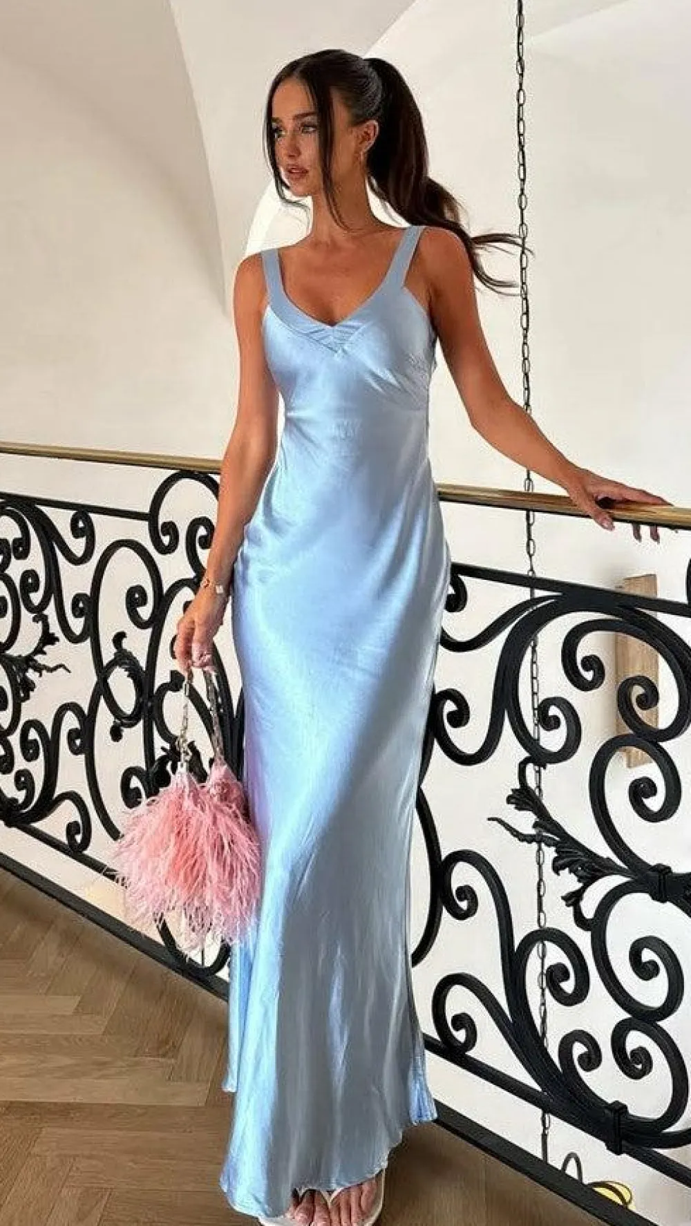 LILYWHYT Mon Cheri|Dresses^Andie Maxi Dress - Blue
