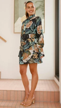 Bubblegum Dresses|Mini^Annika Mini Dress - Noir