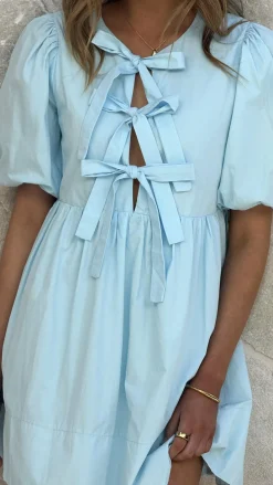 LILYWHYT Dresses|Mini^Arana Mini Dress - Blue