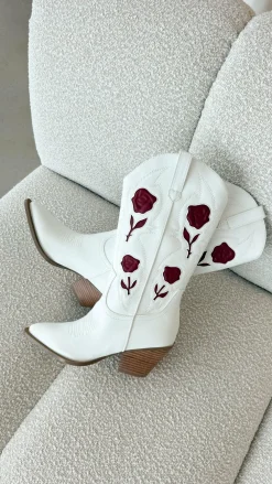 Billini Shoes|Boots^Arden Boots - White-Garnet