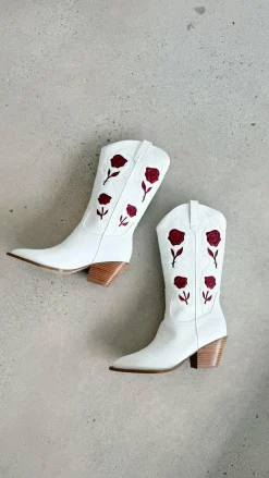 Billini Shoes|Boots^Arden Boots - White-Garnet