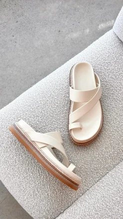 Billini Billini|Sandals & Slides^Armas Slide - Bone