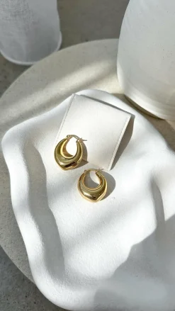 Your Accessory Shop Earrings|Je T'Aime^Arya Hoop Earrings - Gold