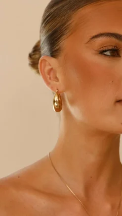 Your Accessory Shop Earrings|Je T'Aime^Arya Hoop Earrings - Gold