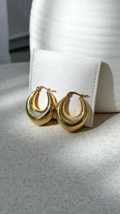Your Accessory Shop Earrings|Je T'Aime^Arya Hoop Earrings - Gold