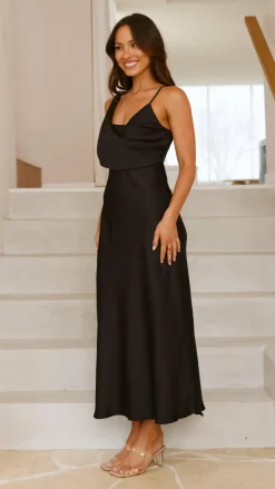 Alive Girl Je T'Aime|Dresses^Audrey Maxi Dress - Black